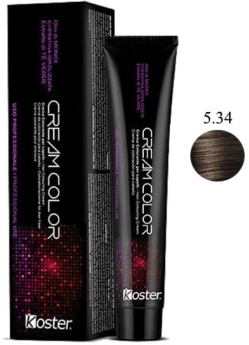 KOSTER CREAM COLOR CASTANO CHIARO TABACCO 5.34 -100ML